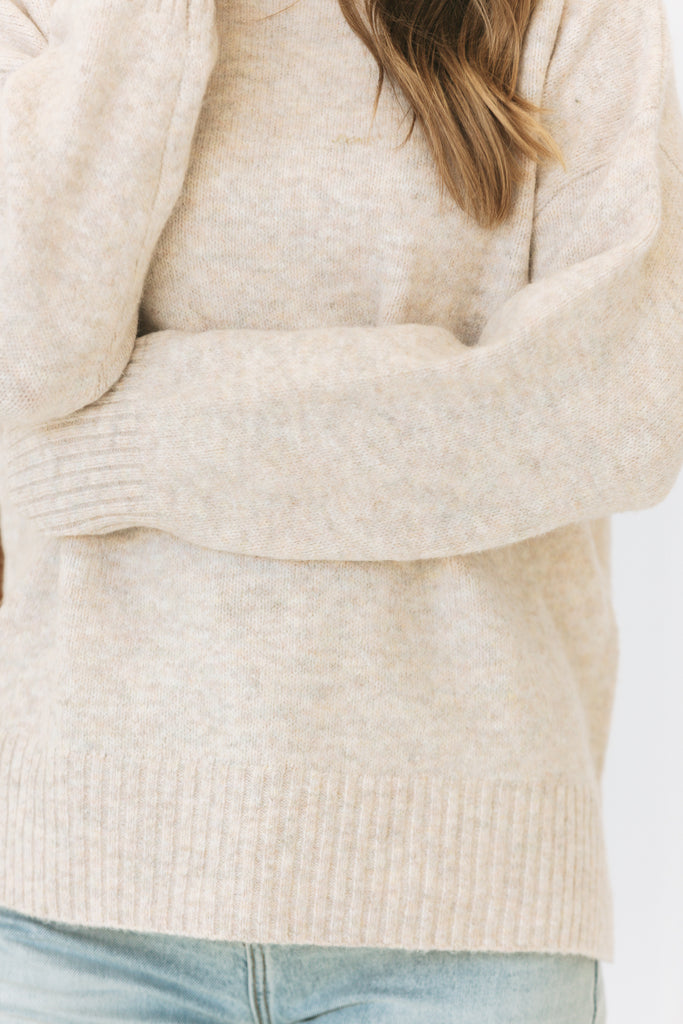 Winnie Knit Sweater - Latte [PRE ORDER]