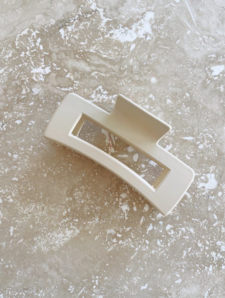 Rectangle Claw Clip - Matte Colours - Betty Lane 