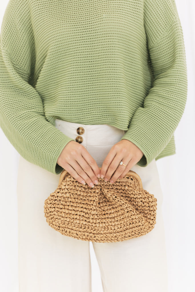 Shell Clutch - Natural