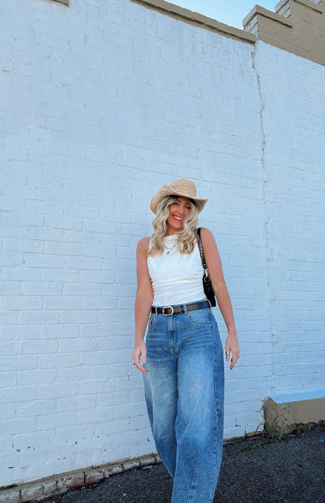 Roxie Barrel Jeans
