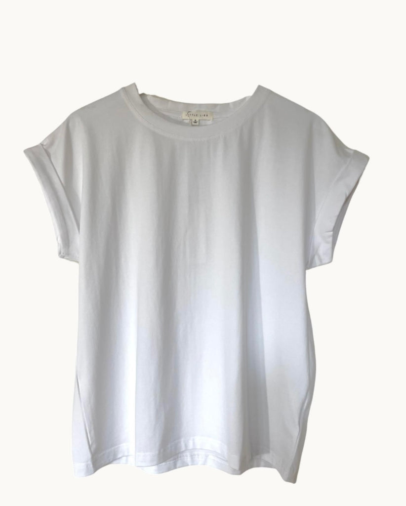 RHODES BASIC TEE - WHITE