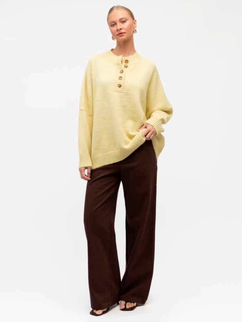 Otto Knit Sweater - Butter - Betty Lane 
