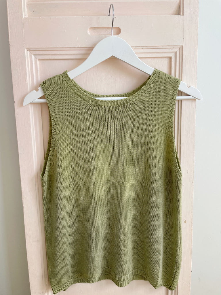 Spring Tank - Sage Green