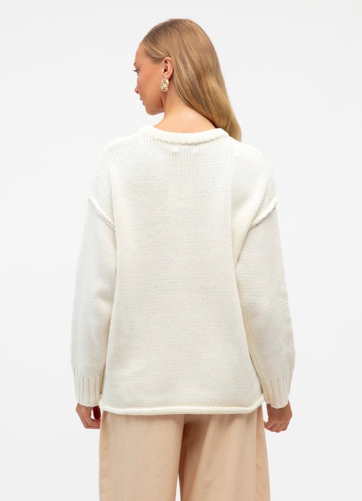 Toni Knit - Ivory - Betty Lane 