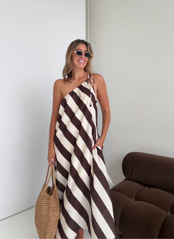 Hudson Maxi Dress - Choc