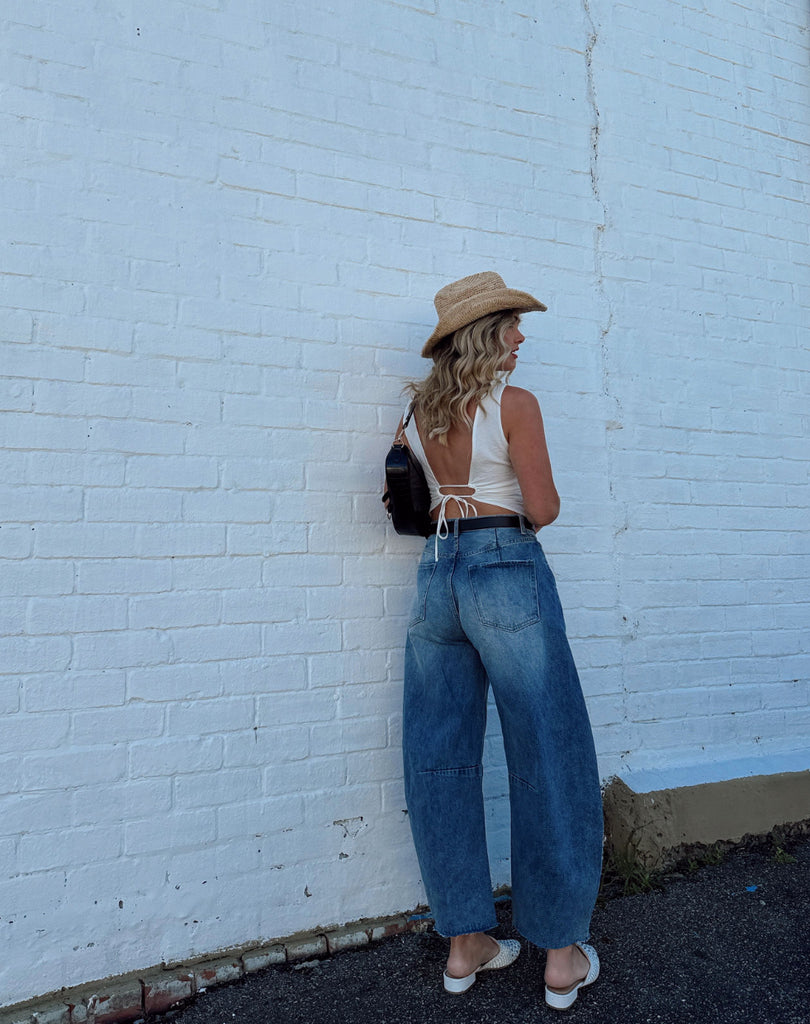 Roxie Barrel Jeans