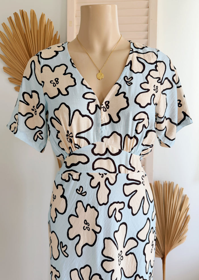 Sandy Floral Maxi Dress