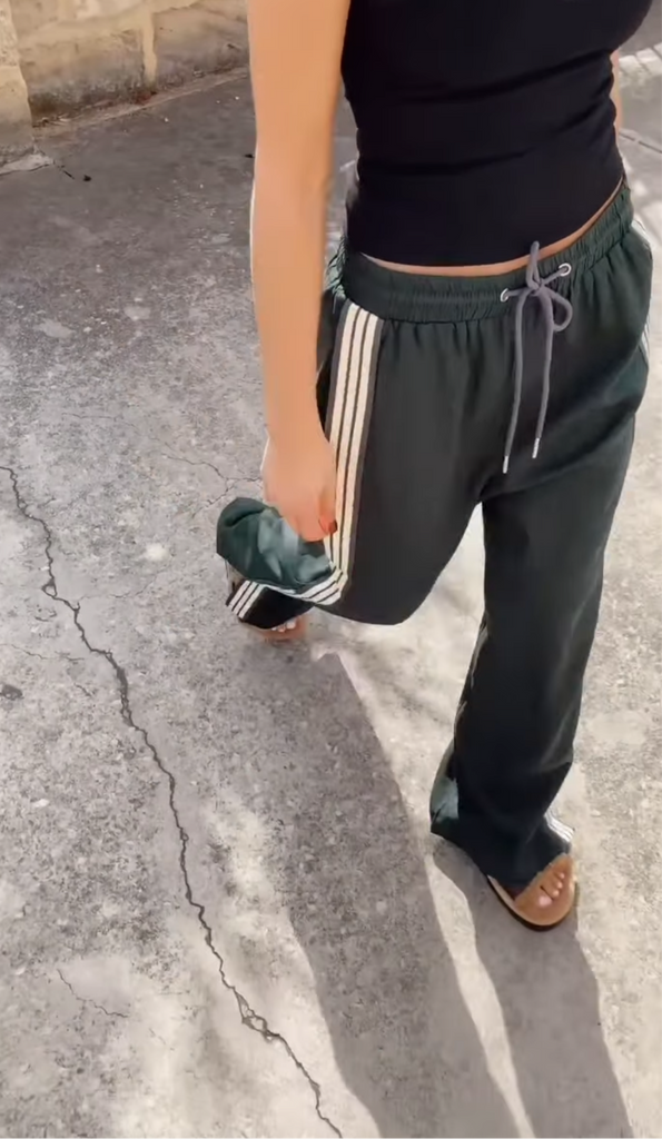 Emerald Racer Pants - Linen