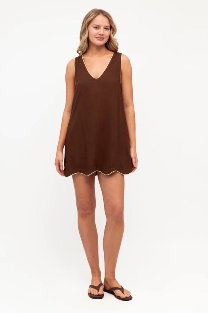 Blair Dress - Chocolate
