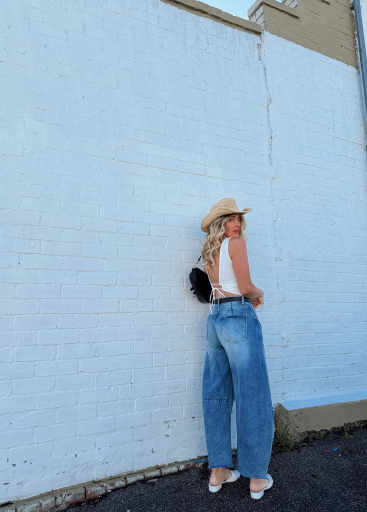 Roxie Barrel Jeans