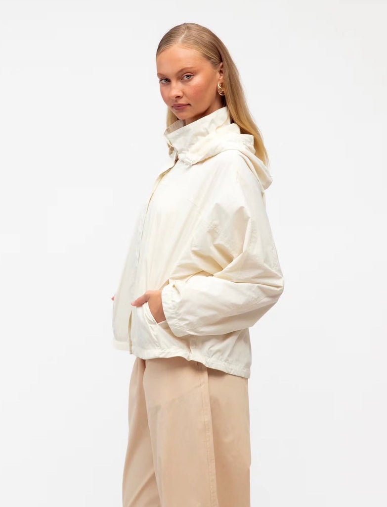 London Windbreaker - Cream - Betty Lane 