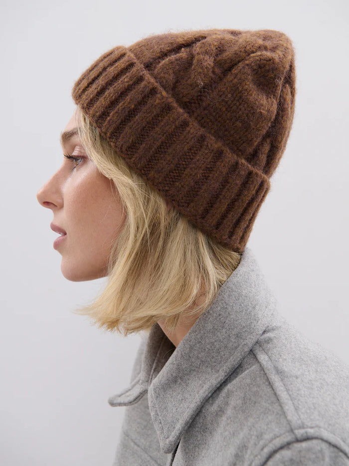 Salt Wind Beanie - Chocolate