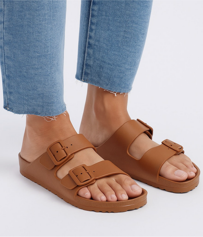 Ripe Slides - Tan