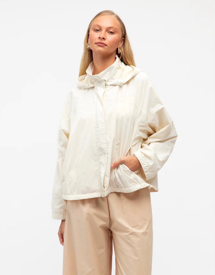 London Windbreaker - Cream - Betty Lane 