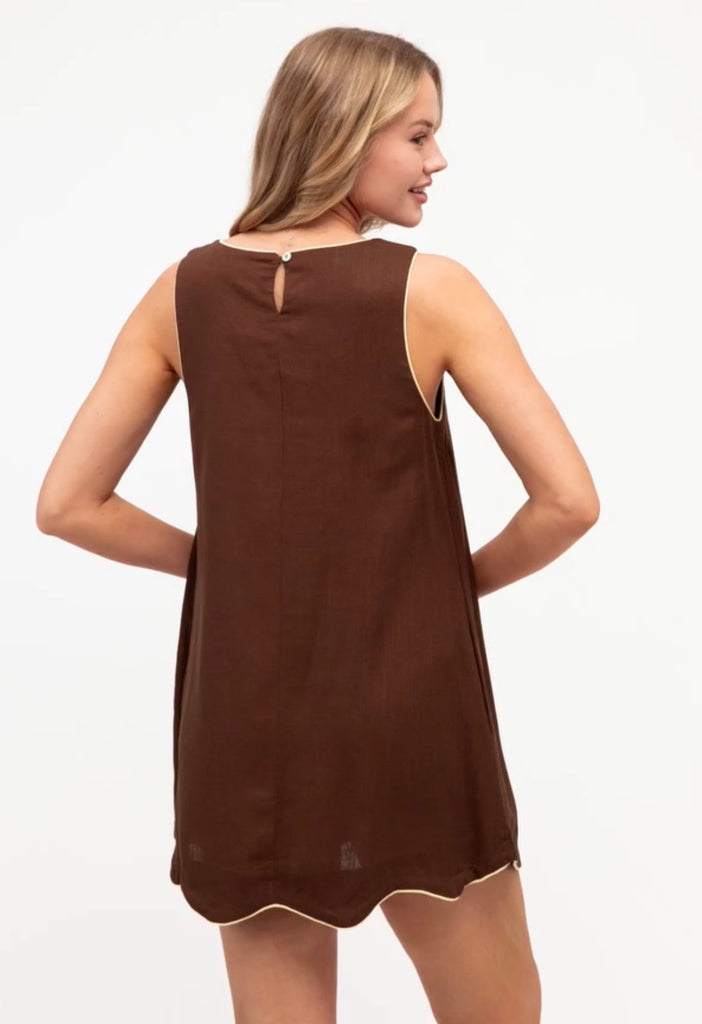 Blair Dress - Chocolate