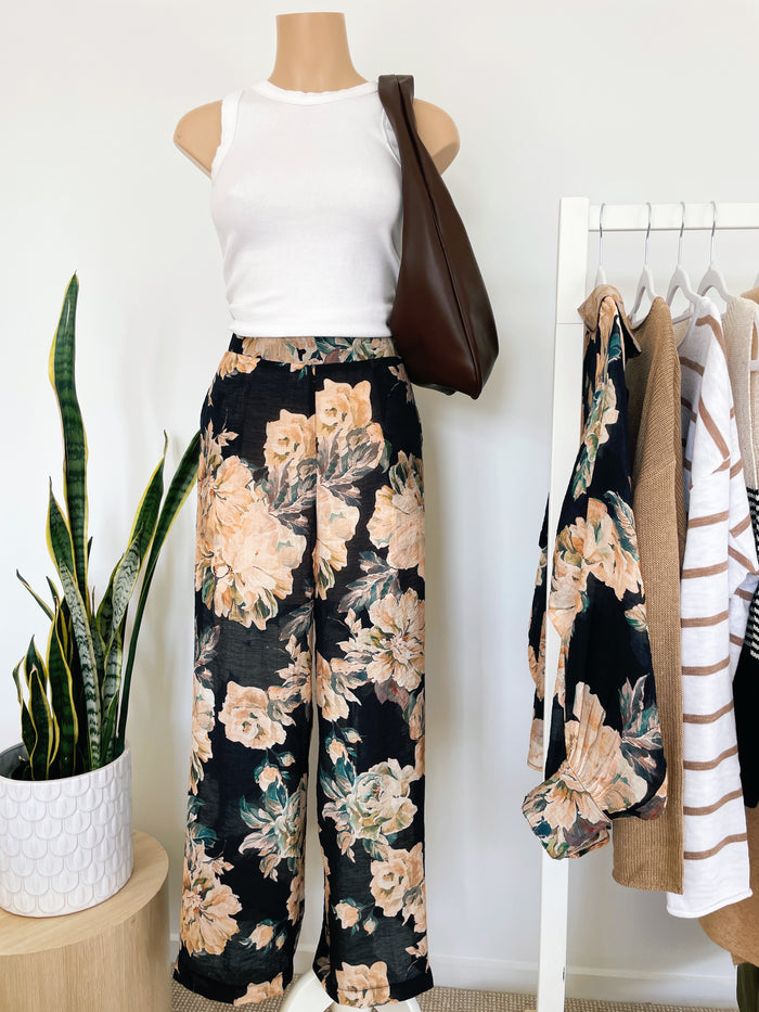 In Bloom Pants - Floral [PRE ORDER]