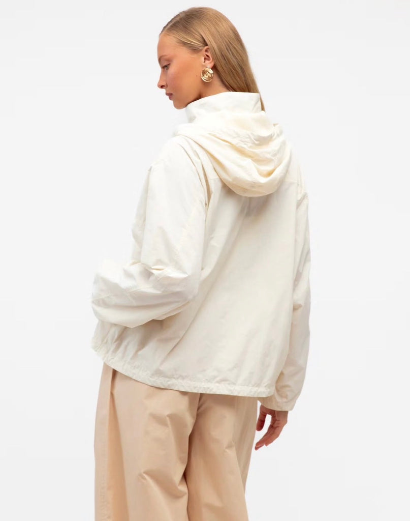 London Windbreaker - Cream - Betty Lane 