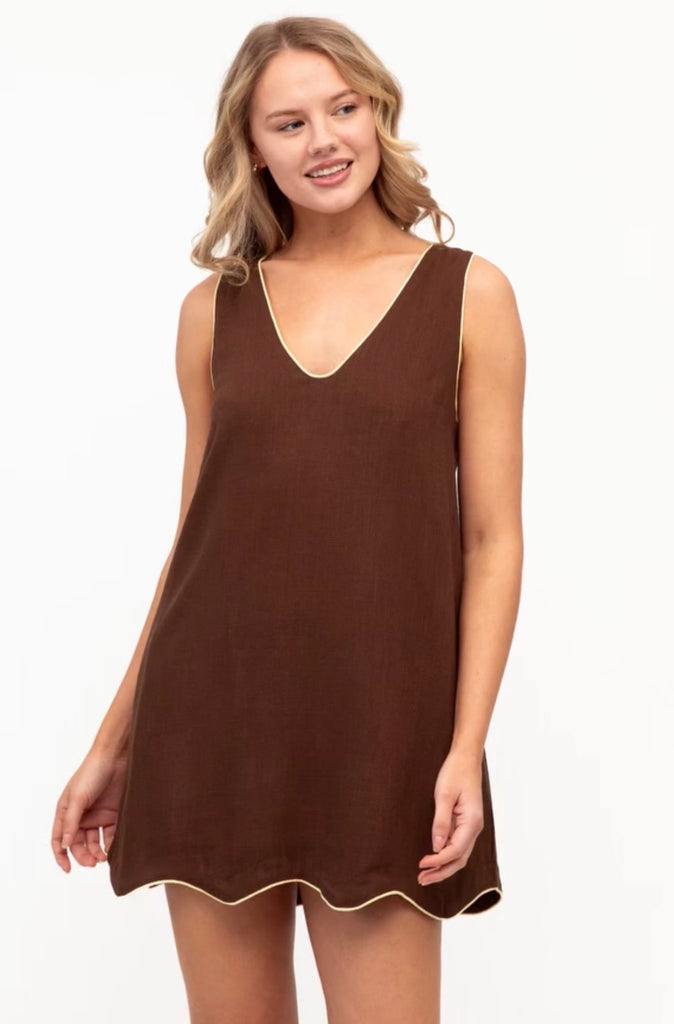 Blair Dress - Chocolate
