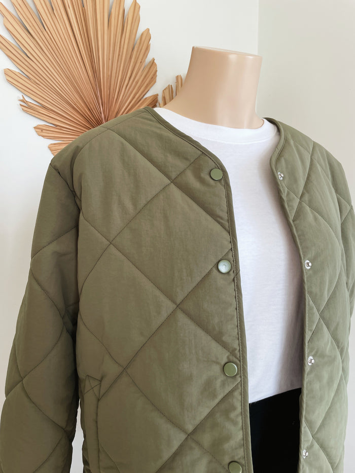 Quinn Jacket - Khaki