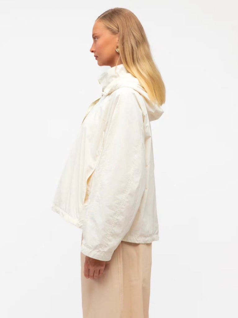 London Windbreaker - Cream - Betty Lane 