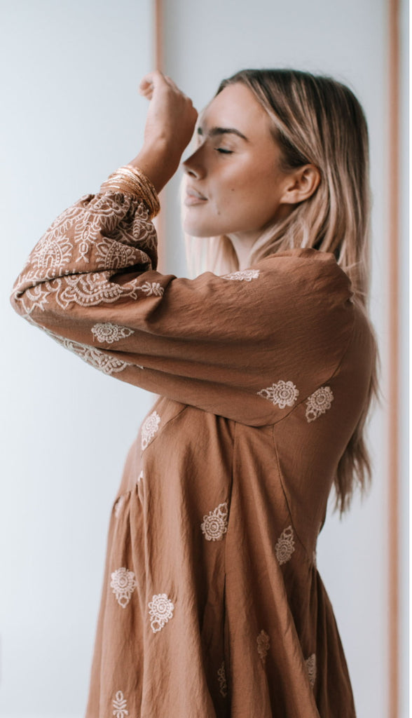 Isabel Embroidered Dress