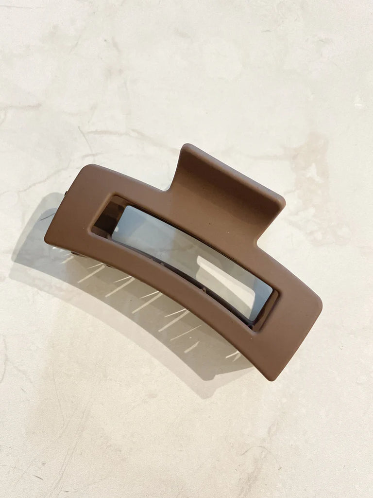 Rectangle Claw Clip - Matte Colours - Betty Lane 
