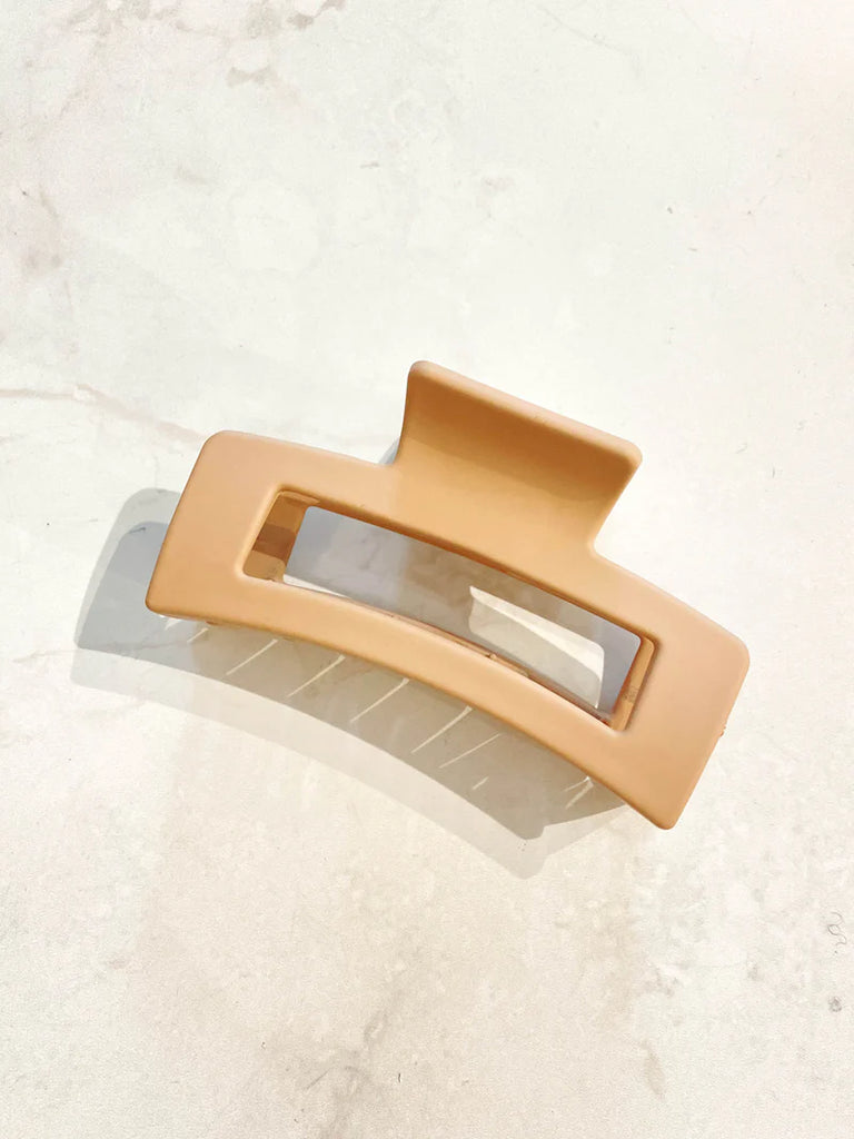 Rectangle Claw Clip - Matte Colours - Betty Lane 