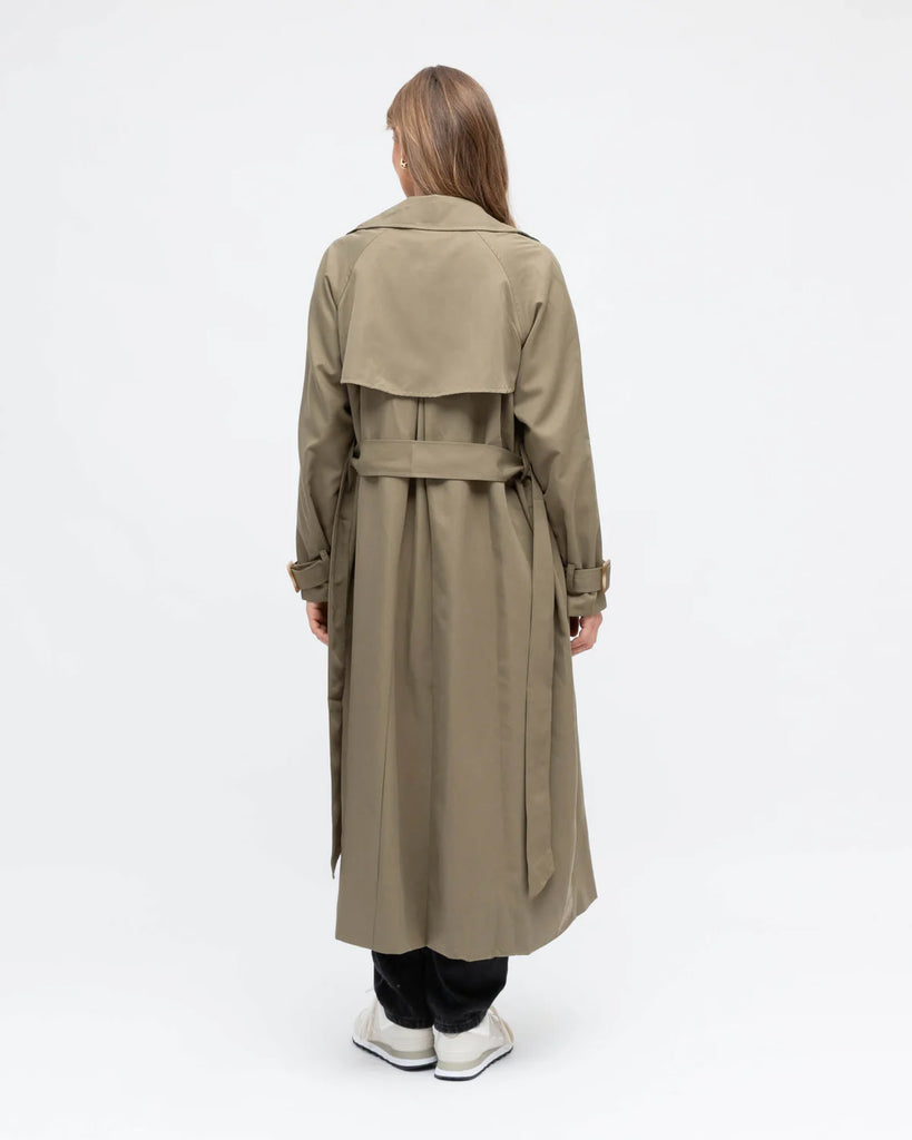 Piper Trench Coat - Khaki