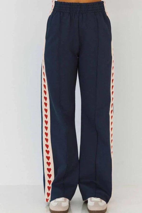 I Heart You Pants - Navy