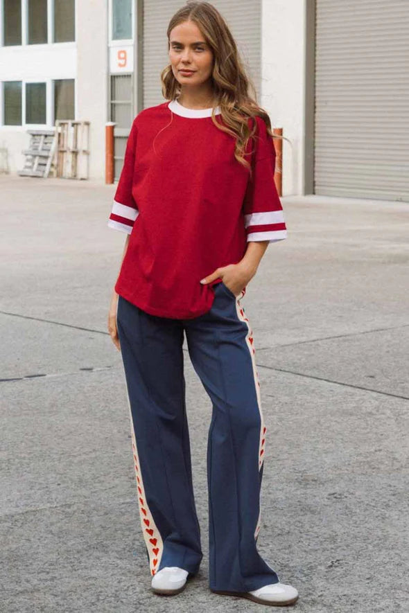 I Heart You Pants - Navy