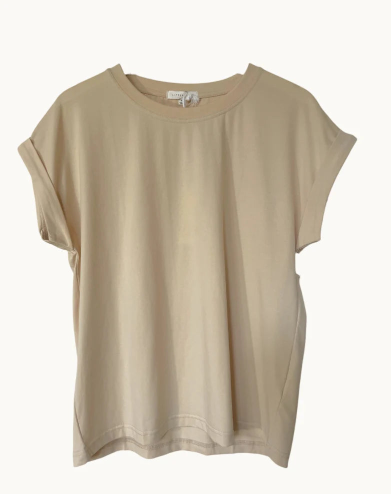 RHODES BASIC TEE - NUDE