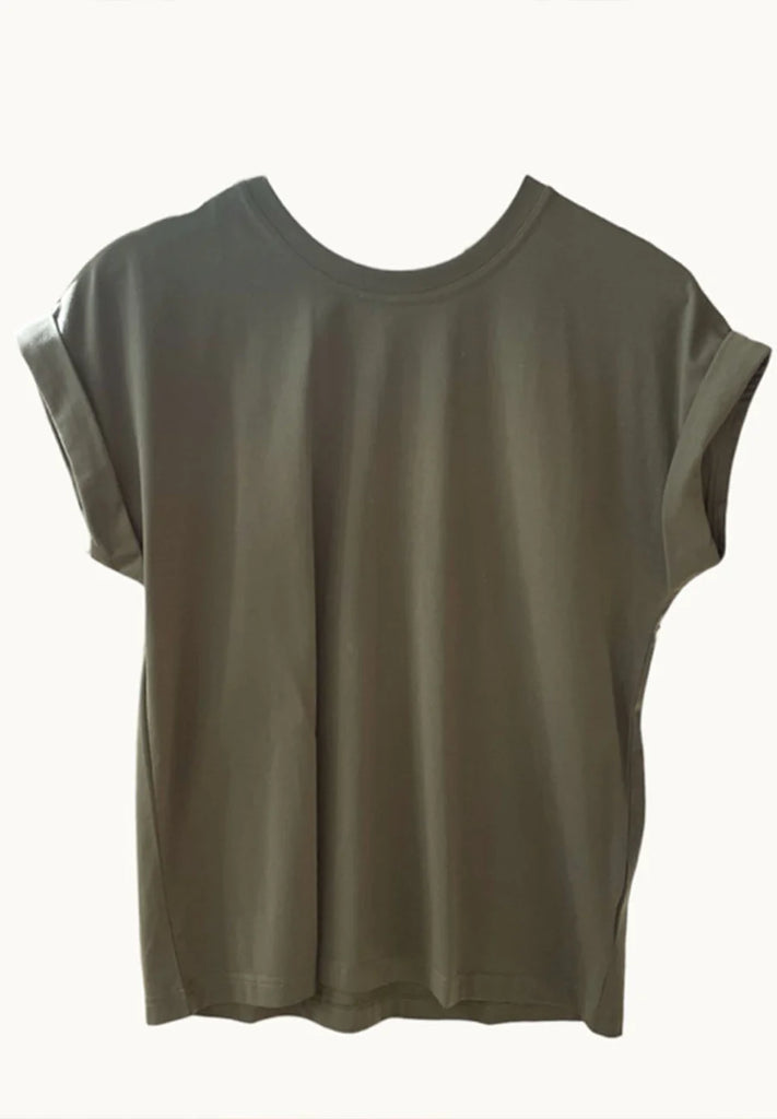 RHODES BASIC TEE - KHAKI