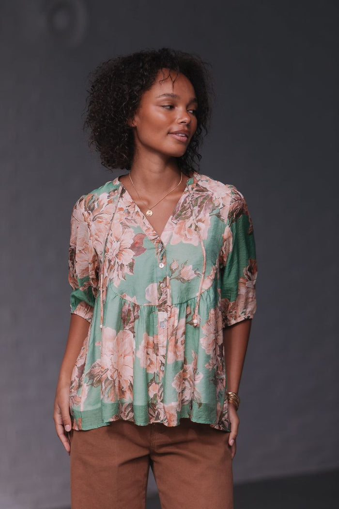 Florence Blouse - Green