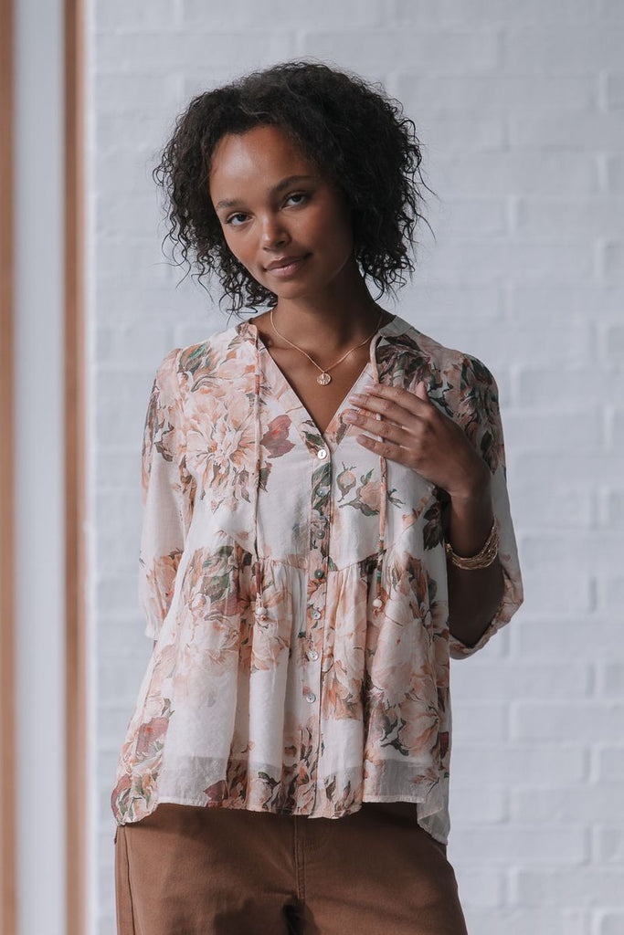 Florence Blouse - Cream