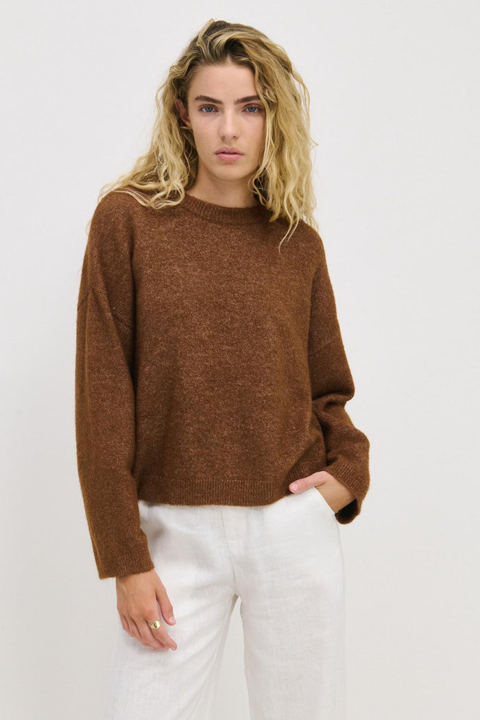 Otto Knit Sweater - Chestnut [Pre Order]