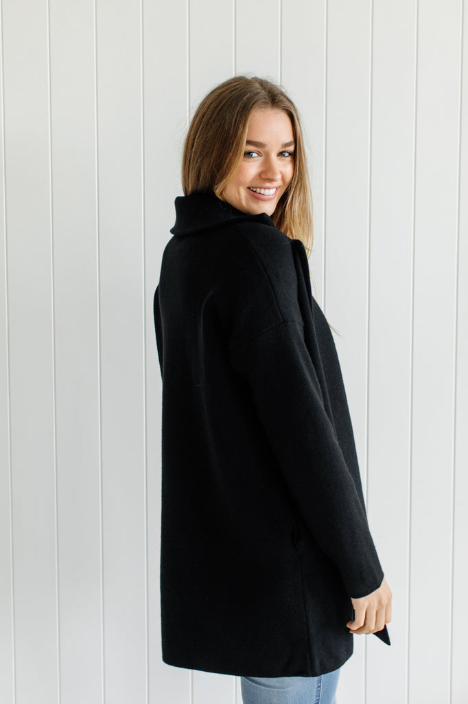 Zuzu Coatigan - Black [PRE ORDER] - Betty Lane 